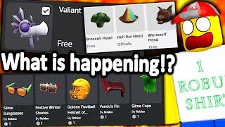 LOL! ACCESSORIES ARE ACTUALLY BREAKING! FREE OR 1 ROBUX! (ROBLOX ACCESSORY NEWS)