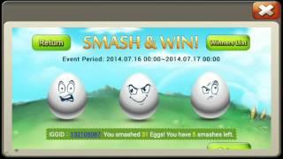 Jtisallbusiness Moltanica Smash EGG Event 36 Smashed Castles Clash Update iOS