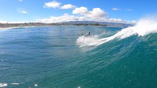 Glassy LANIAKEA in the Early Morning | POV Surfing