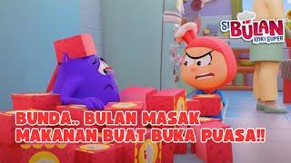 BULAN MASAK EH TAPI KOK KEBANYAKAN?? | SI BULAN KOKI SUPER | LAGU ANAK | HEWAN LUCU | CERITA ISLAMI