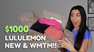 $1,000 LULULEMON HAUL // new arrivals and markdowns