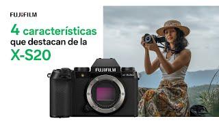 ¡Conoce las características que hacen única a la nueva FUJIFILM X-S20!