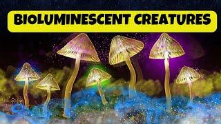 Bioluminescent Deep Sea Creatures: Glowing Wonders of the Ocean #kidsvideo #animals #abcd #kids