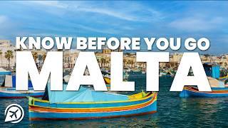 THINGS TO KNOW BEFORE VISITING MALTA