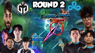 WOW  GG VS C9 ROUND 2 GOT EVEN CRAZIER. . .