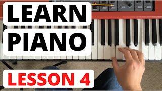 How To Play Piano for Beginners, Lesson 4 || The Left Hand And The Scale Of C Major