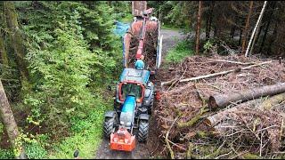 Holzhacken mit Valtra, Tatra, DAF, John Deere und Bruks 🪵🪓