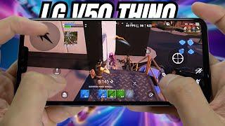 LG V50 ThinQ Fortnite Gameplay 2024 | Snapdragon 855