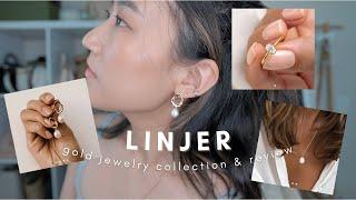 LINJER jewelry collection & review: my thoughts on gold vermeil jewelry.. 