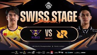 [ID] M6 Swiss Stage Hari 1 | Round 1 | KEEPBEST GAMING VS RRQ HOSHI