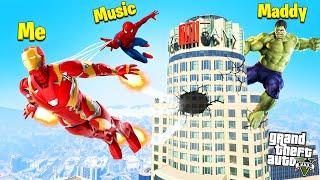 Playing SUPERHERO in GTA 5