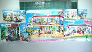 Playmobil unboxing : The big hotel (2012) - 5265, 5266, 5267, 5268, 5269, 5270, 5271