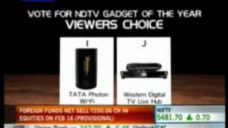 1102650 NDTV Profit Gadget Guru 16Feb 75sec  Western Digital TV Live Hub 17 57pm