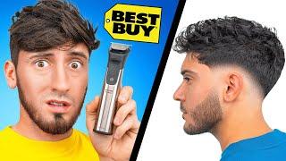 I BOUGHT THE BEST BARBER KIT FROM BEST BUY!