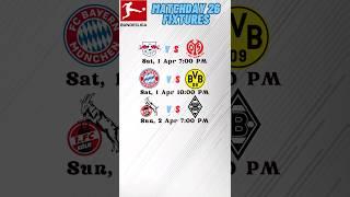 Bundesliga Matchday 26 Fixtures | 2022 - 2023