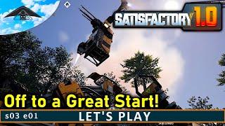 Off to a Great Start!! | Satisfactory s03 e01