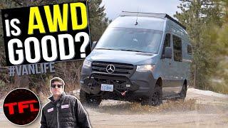 Is The Brand New 2023 Mercedes-Benz Sprinter AWD Any Good Off-Road -  I Put It To The Test!