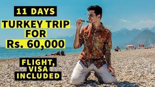 11 Days Turkey Trip in Rs. 60,000 | Flights, Visa, Airbnb, Food, Transport, Sightseeing & MORE 