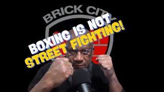 WHY BOXING IS NOT STREET FIGHTING! HOW TO FIGHT A SOUTH PAW AND WIN