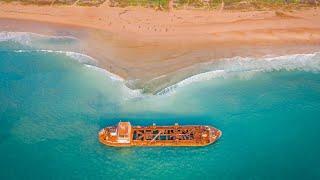 Surathkal Beach Sunken Ship | Aerial Reel