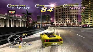 [HD] OutRun 2006 coast 2 coast 2SP OutRun Mode 15 continuous course