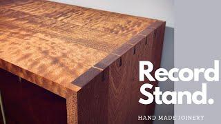 Building the Ultimate Record Stand | #furnituremaking