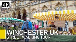 Winchester, UK | Ancient Capital of England Walking Tour with captions