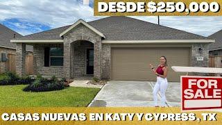 Increíbles oportunidades de casas NUEVAS BARATAS en Katy y Cypress, con intereses bajos del 4.25%