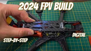 How I built my 5-Inch digital 6S FPV Drone in 2024 as a Beginner! // Step-by-Step Guide