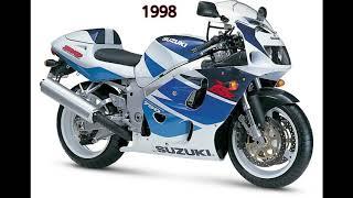 Suzuki GSXR 750 History Evolution (1985-2018)