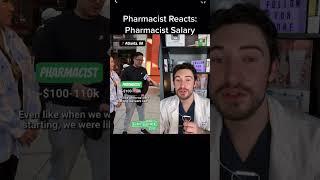 Pharmacist Salary REVEALED #pharmacist #pharmacy #pharmacystudent #pharmacyschool #shorts