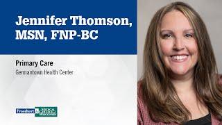 Jennifer Thomson, nurse practitioner, primary care