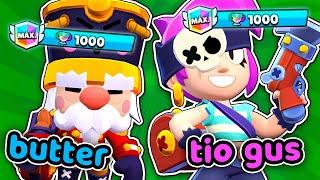 Rushando 1000 troféus com o tio gus no brawl stars 