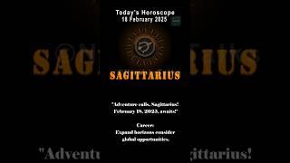 "Sagittarius February 18, 2025  Wanderlust & Career Expansions | Nimble Talks"