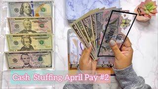 April #2 Cash Envelope Stuffing | Cash envelopes & sinking funds