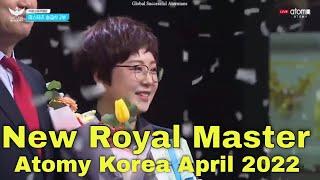 New Royal Master Promotion Ceremony, Atomy Korea, April 2022