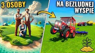 NOWA EPICKA SERIA w 3 osoby OD ZERA z @notfarming i @GirlNotFarming  Trzech rozbitków #1