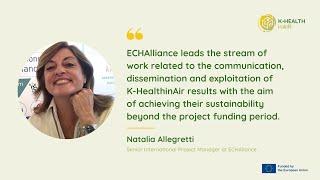 The role of ECHAlliance in the K-HEALTHinAIR project