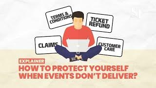 How are consumers in Singapore protected against botched events?