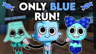 ONLY BLUE TOONS CURSE RUN! - Dandy's World