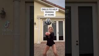 At Home Volleyball Drills (Passing)