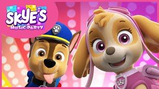 Skye's Birthday Party Bonanza - Skye's Music Party - PAW Patrol Music Cartoons for Kids