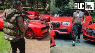 MoneyBagg Yo Has More Red Luxury Cars Than Anyone In Rap