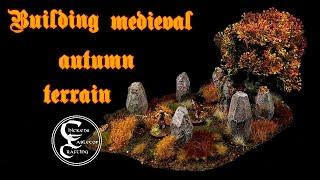 Building medieval autumn terrain
