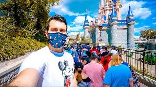 Disney World During Spring Break 2021 | New Magic Kingdom Castle Upgrades | Crowds Are Peaking