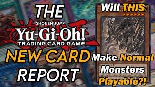 Yugioh New Card Report: Normal Monster Support in 2024?!