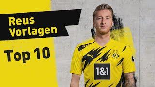 Top 10: Assists of Marco Reus | King of Assists at Borussia Dortmund