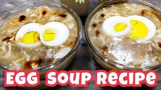 Chicken Egg Soup Recipe || Winter Special Soup Recipe || Egg soup Recipe || Restaurant style Soup