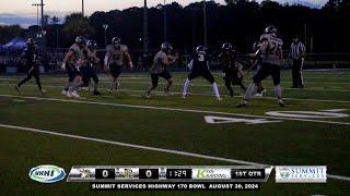 FOOTBALL | John Paul II Golden Warriors at Battery Creek Dolphins 2024 | Full Game | WHHITV