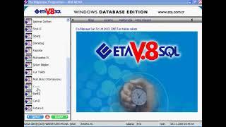 Eta Muhasebe Dersleri » Uygulamaları » Kasa » ETA:SQL ve ETA:V.8-SQL
